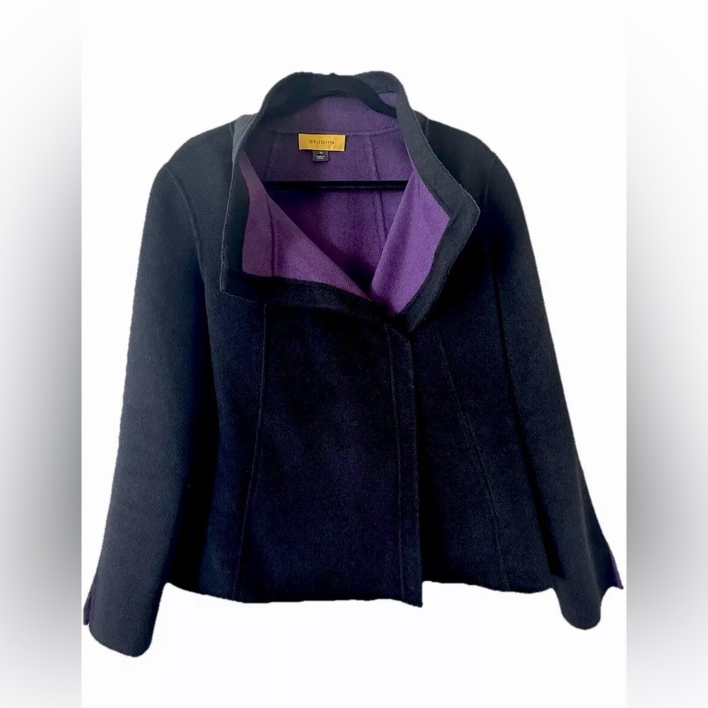 Loved this but ITS SOLD 🙂 St John over coat Jacket Long Sleeve Sz 12